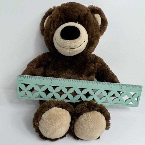Build A Bear Plush Teddy Bear Brown Stuffed Animal BAB 14" Non Working Voice Box - Picture 9 of 12
